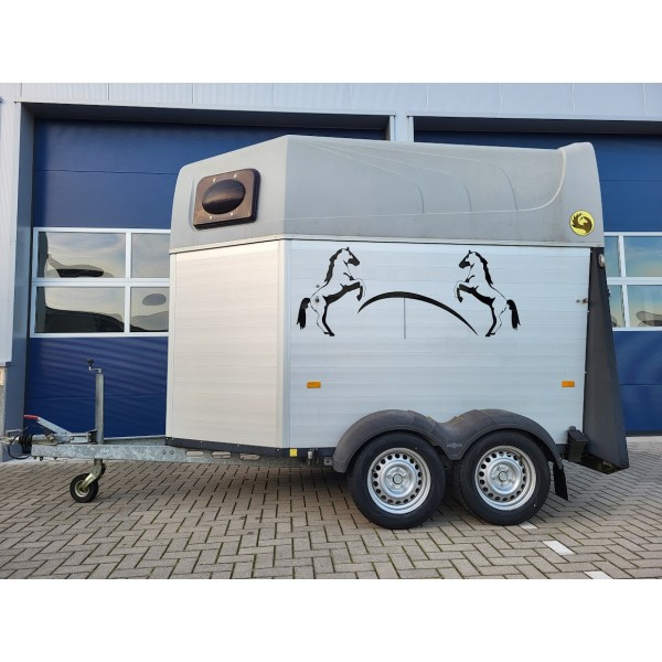 Humbaur Volledig Aluminium paardentrailer **